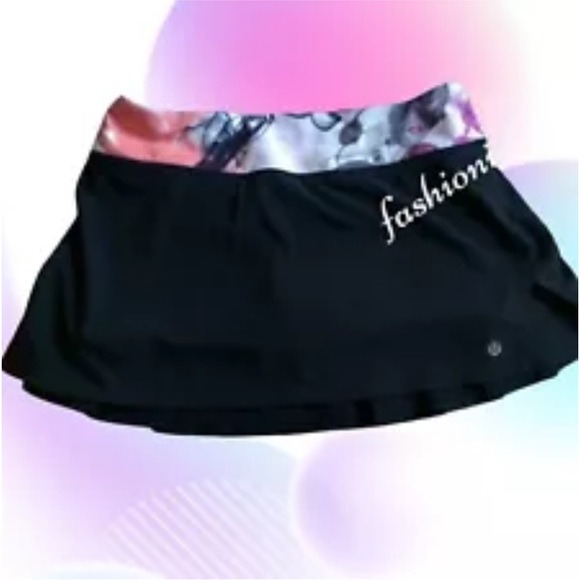 LULULEMON RUN SPEED SKIRT SKORT in Unicorn 🦄Tears Sz. 4 and sz.6 - Picture 2 of 11